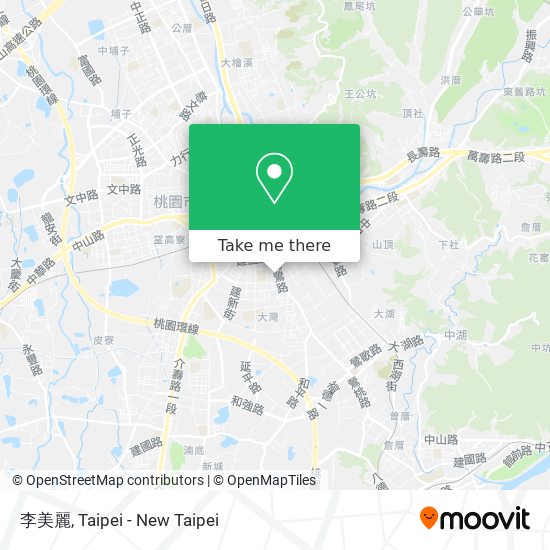 李美麗 map