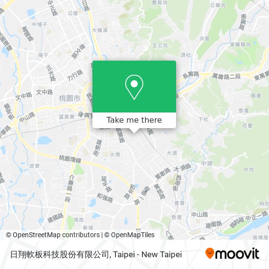 日翔軟板科技股份有限公司 map