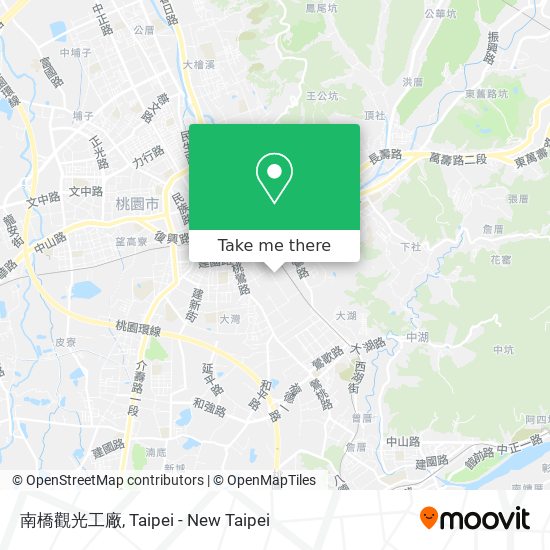 南橋觀光工廠地圖