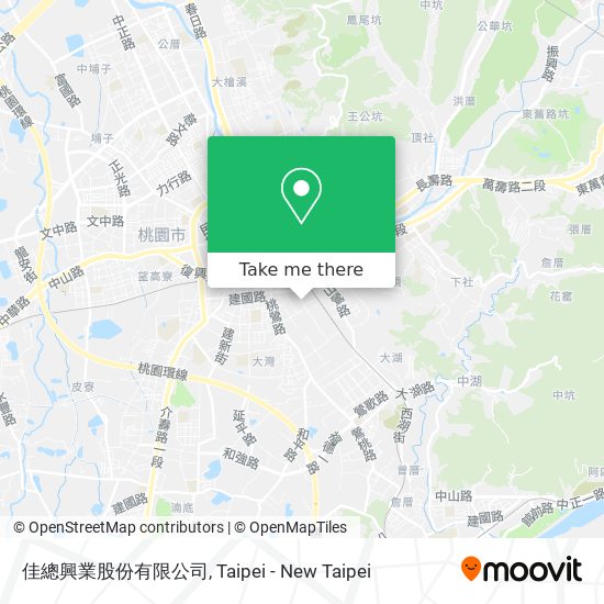 佳總興業股份有限公司地圖