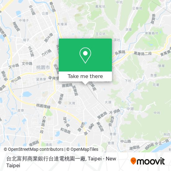 台北富邦商業銀行台達電桃園一廠 map
