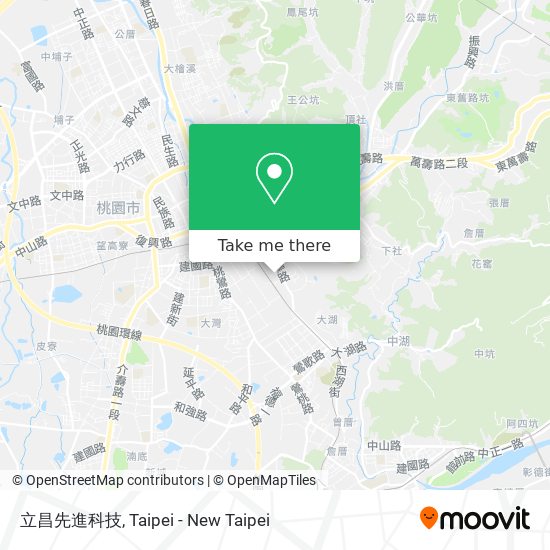 立昌先進科技地圖