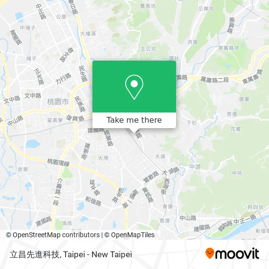 立昌先進科技 map