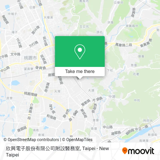 欣興電子股份有限公司附設醫務室地圖