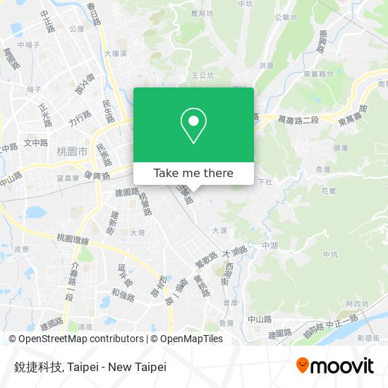 銳捷科技地圖