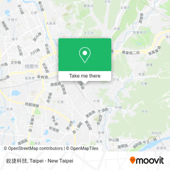 銳捷科技 map
