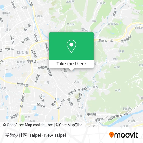聖陶沙社區地圖