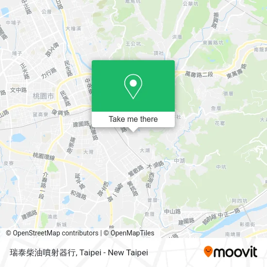 瑞泰柴油噴射器行地圖