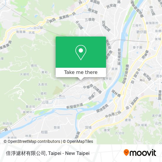 倍淨濾材有限公司地圖