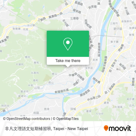 非凡文理語文短期補習班地圖