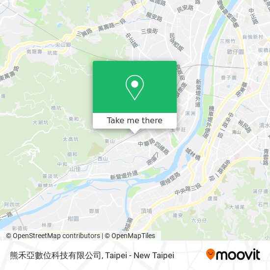 熊禾亞數位科技有限公司 map