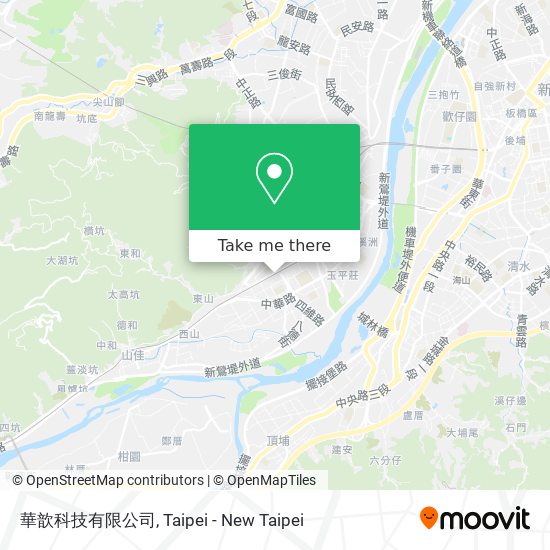 華歆科技有限公司 map