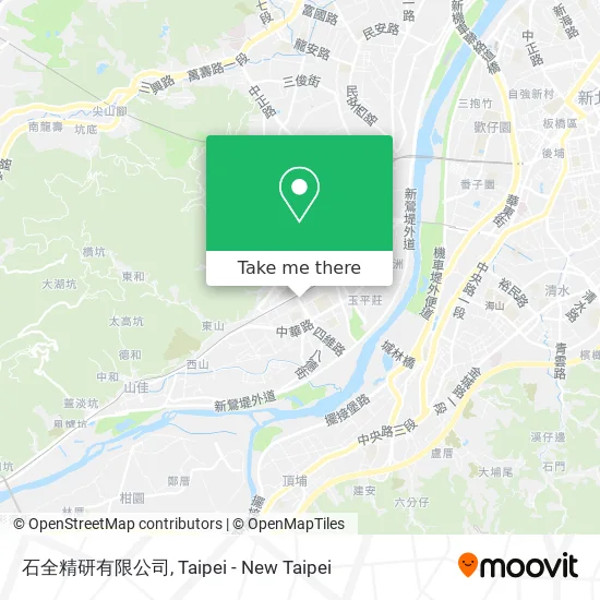 石全精研有限公司地圖