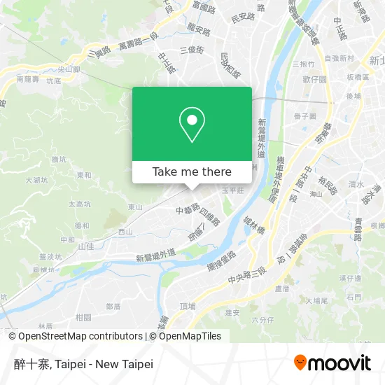 醉十寨地圖