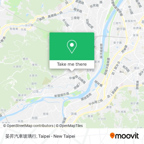 晏昇汽車玻璃行 map