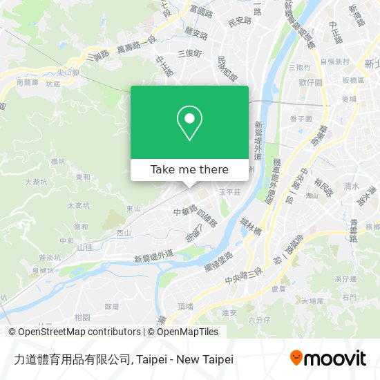 力道體育用品有限公司 map