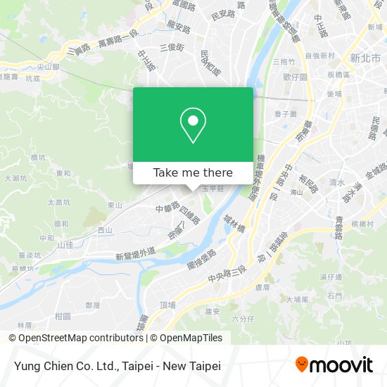 Yung Chien Co. Ltd. map