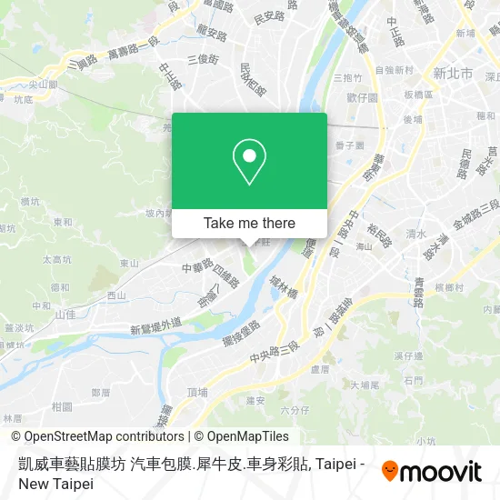 凱威車藝貼膜坊 汽車包膜.犀牛皮.車身彩貼地圖
