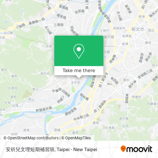 安祈兒文理短期補習班地圖