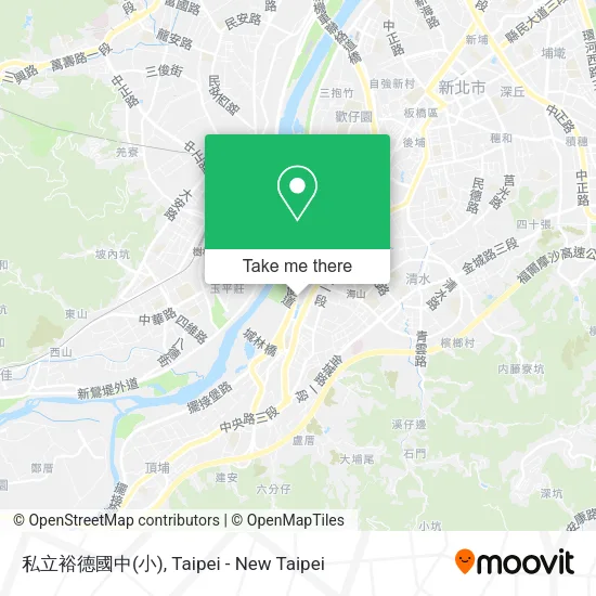私立裕德國中(小)地圖