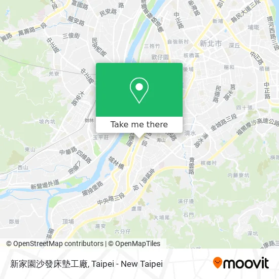 新家園沙發床墊工廠 map