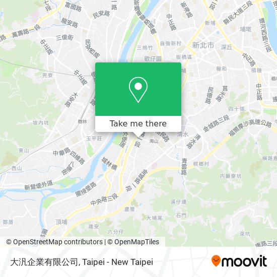 大汎企業有限公司 map