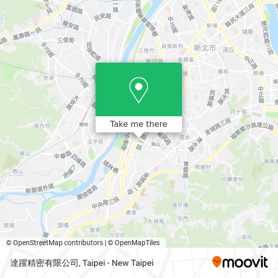 達躍精密有限公司 map