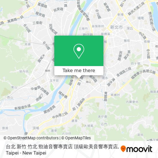 台北 新竹 竹北 勁迪音響專賣店 頂級歐美音響專賣店 map