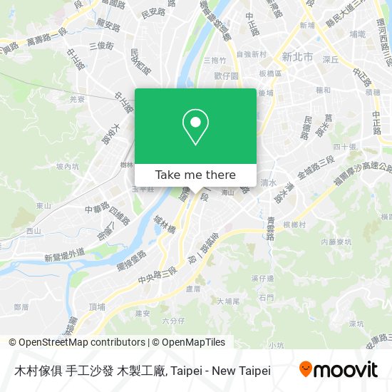 木村傢俱 手工沙發 木製工廠 map