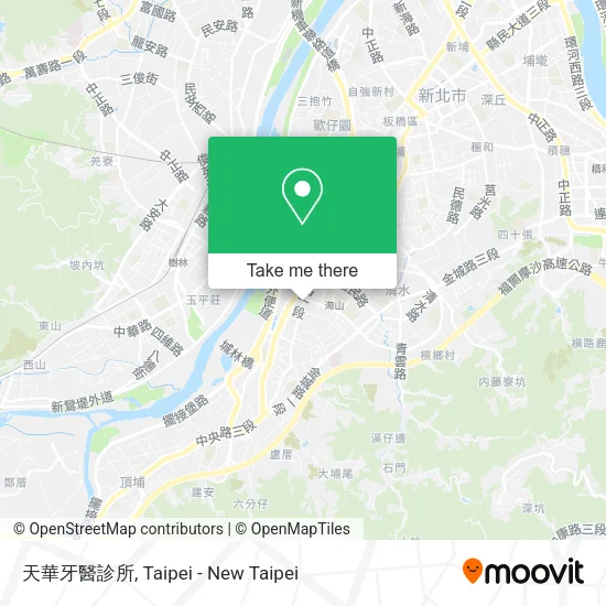 天華牙醫診所地圖