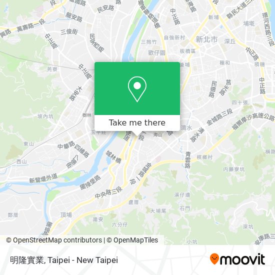 明隆實業 map