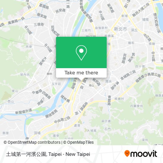 土城第一河濱公園 map