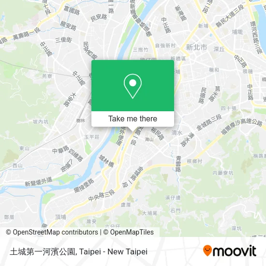 土城第一河濱公園地圖