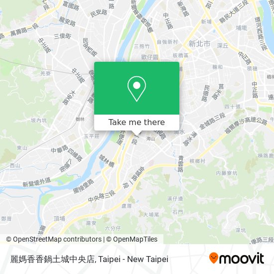 麗媽香香鍋土城中央店 map