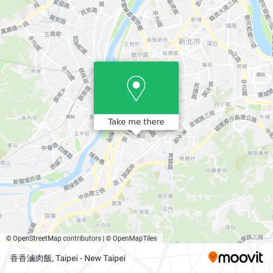 香香滷肉飯 map