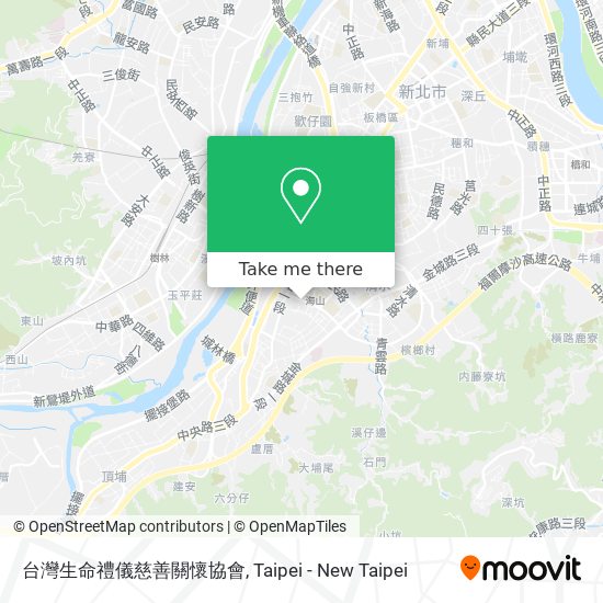 台灣生命禮儀慈善關懷協會 map