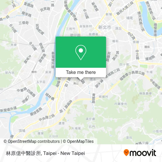 林原億中醫診所 map