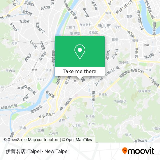 伊蕾名店地圖