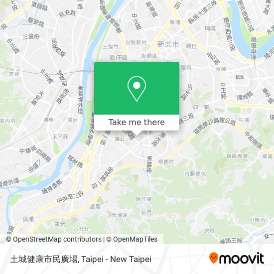 土城健康市民廣場地圖