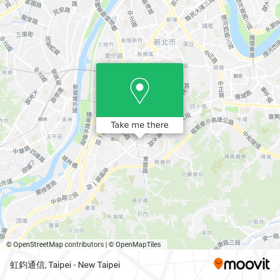 虹鈞通信 map