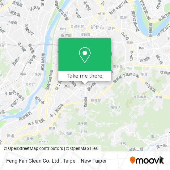 Feng Fan Clean Co. Ltd. map