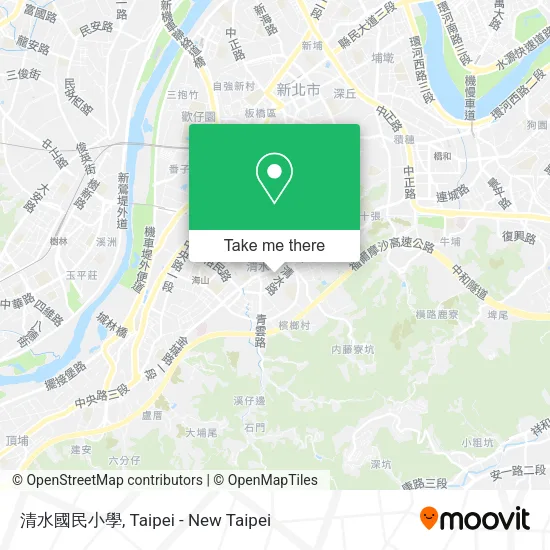 清水國民小學 map