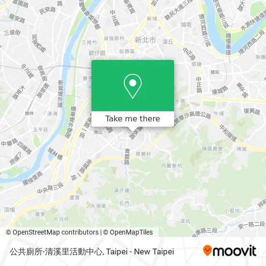 公共廁所-清溪里活動中心 map