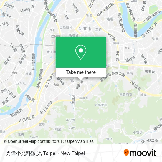 秀偉小兒科診所 map
