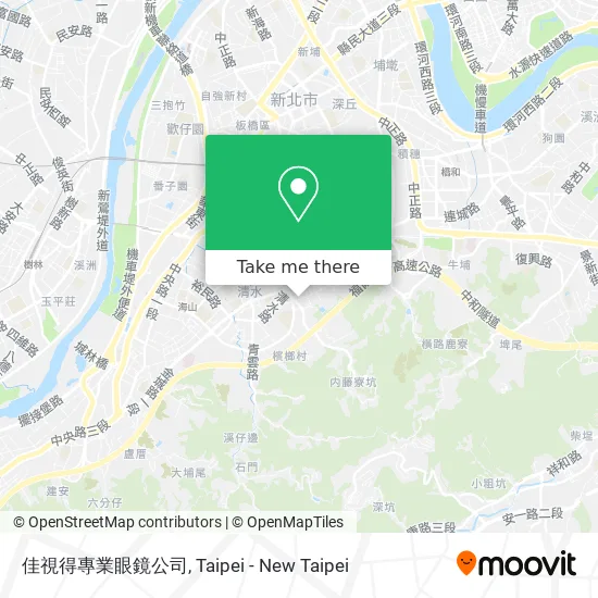 佳視得專業眼鏡公司 map