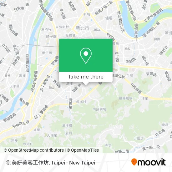 御美妍美容工作坊 map