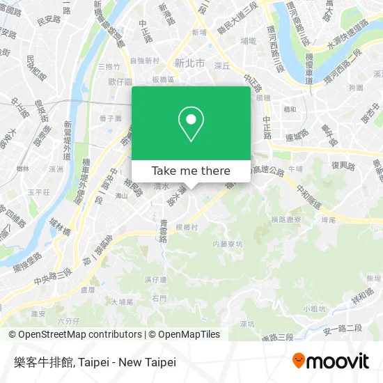 樂客牛排館 map