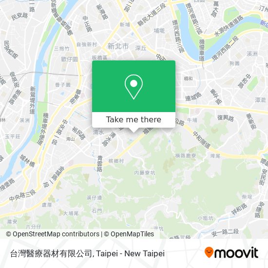 台灣醫療器材有限公司 map