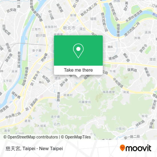 慈天宮地圖