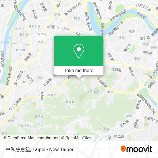 中和慈惠堂地圖